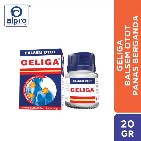 Balsem Otot Geliga 20G Meredakan Pegal Dan Nyeri Otot